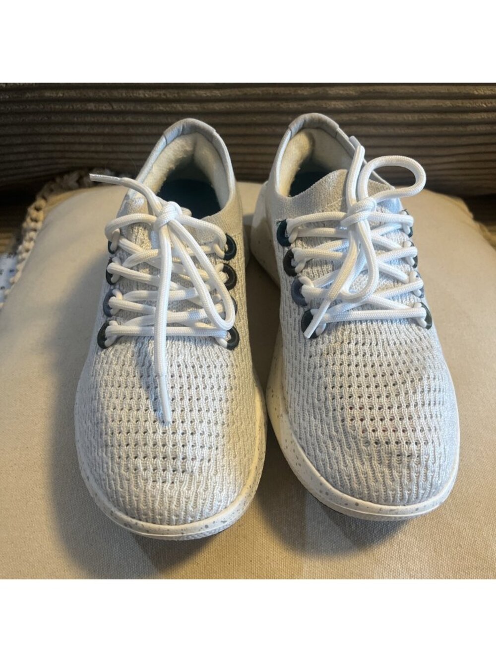 Allbirds Tree Dasher 2 Womens Size 5.5 Blizzard Athletic Running Shoes Sneakers